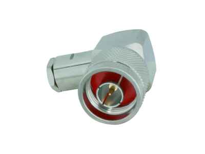 Aircell-5 N Male Right Angle Clamp