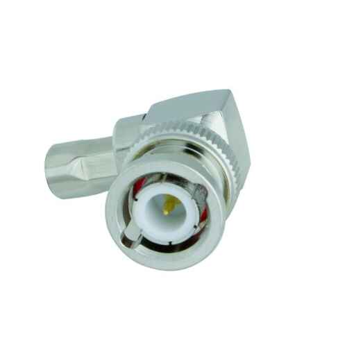 Aircell-5 BNC Male Right Angle Crimp