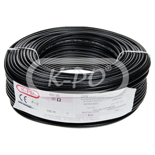 K-PO RG-58 CU MIL-C-17F 100 meter