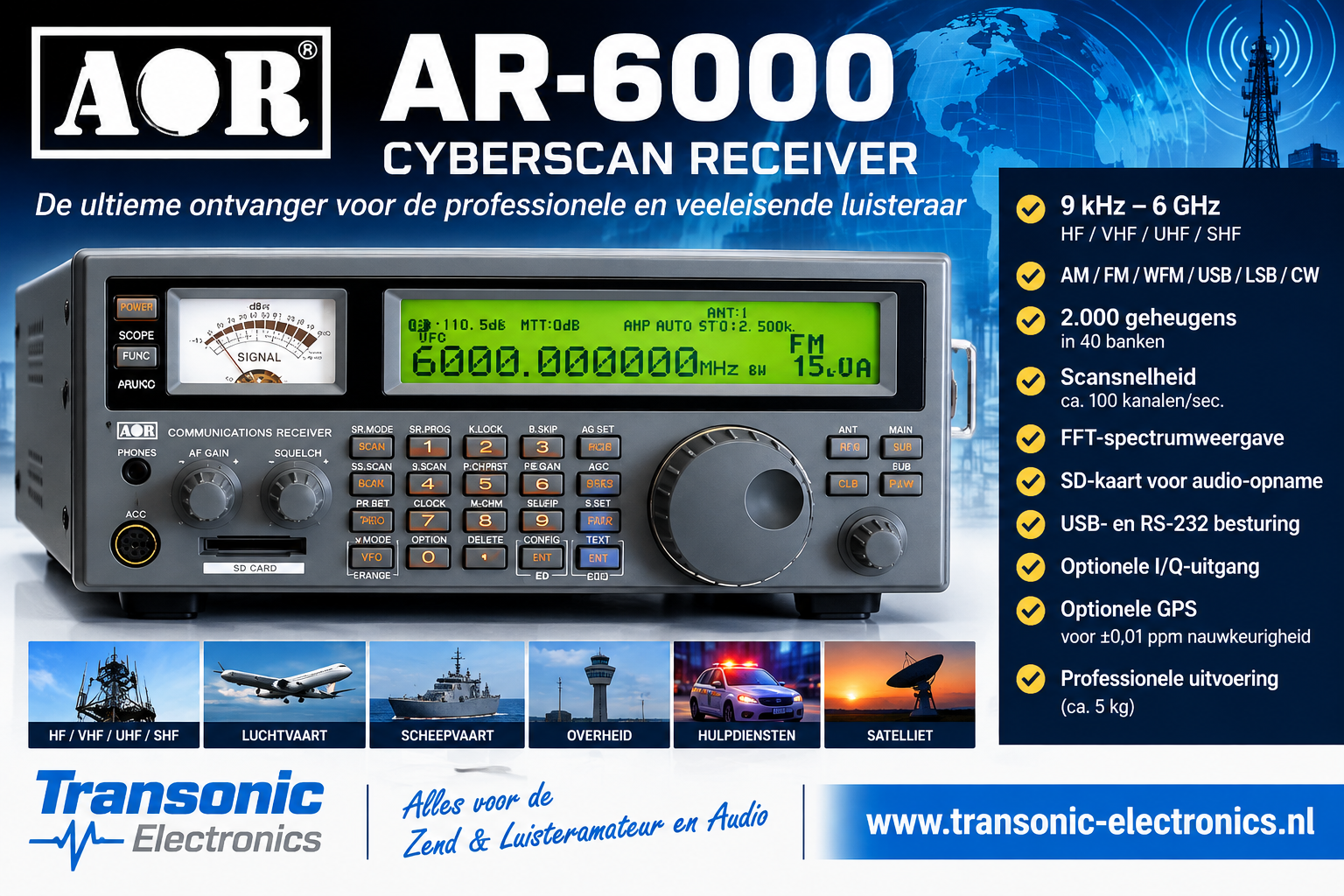 AOR AR-6000