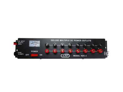 K-PO KDC-3 DC aansluitdoos met voltmeter