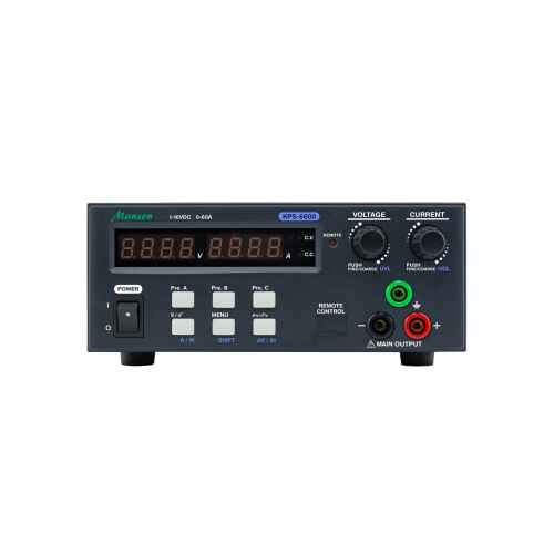 Manson KPS-6602 Voeding