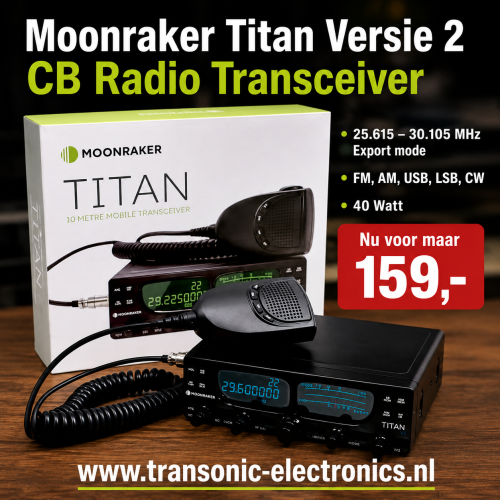 Moonraker Titan V2 CB Radio