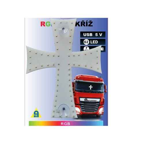 Alltrucker LED RGB Kruis