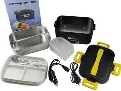 Alltrucker Warmhoud Lunchbox 12/24/220 Volt 1,8L