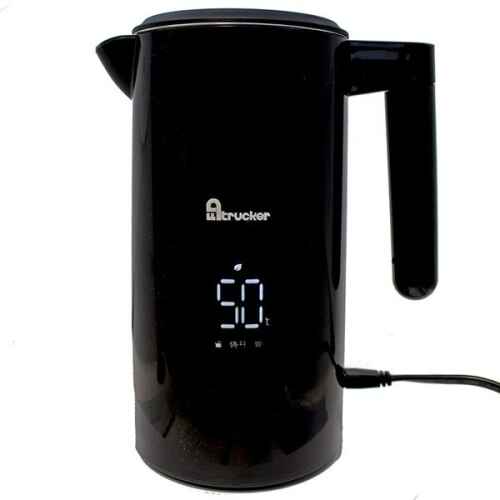 Alltrucker elektrische autowaterkoker 12/24 Volt 1,2L