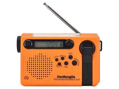 HanRongDa HRD-900 Noodradio Oranje