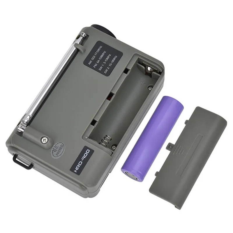 HanRongDa HRD-900 Noodradio Groen - Afbeelding 3