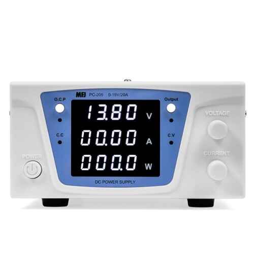 MFJ PC-205 voeding 0-15V 0-20A