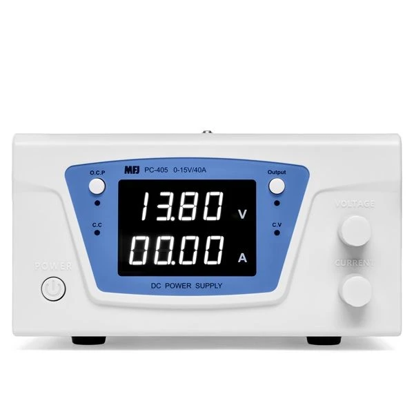 MFJ PC-405 voeding 0-15V 0-40A