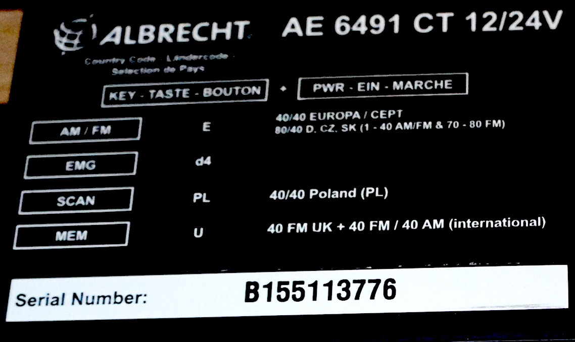 Albrecht AE 6491 CT CTCSS - Afbeelding 4