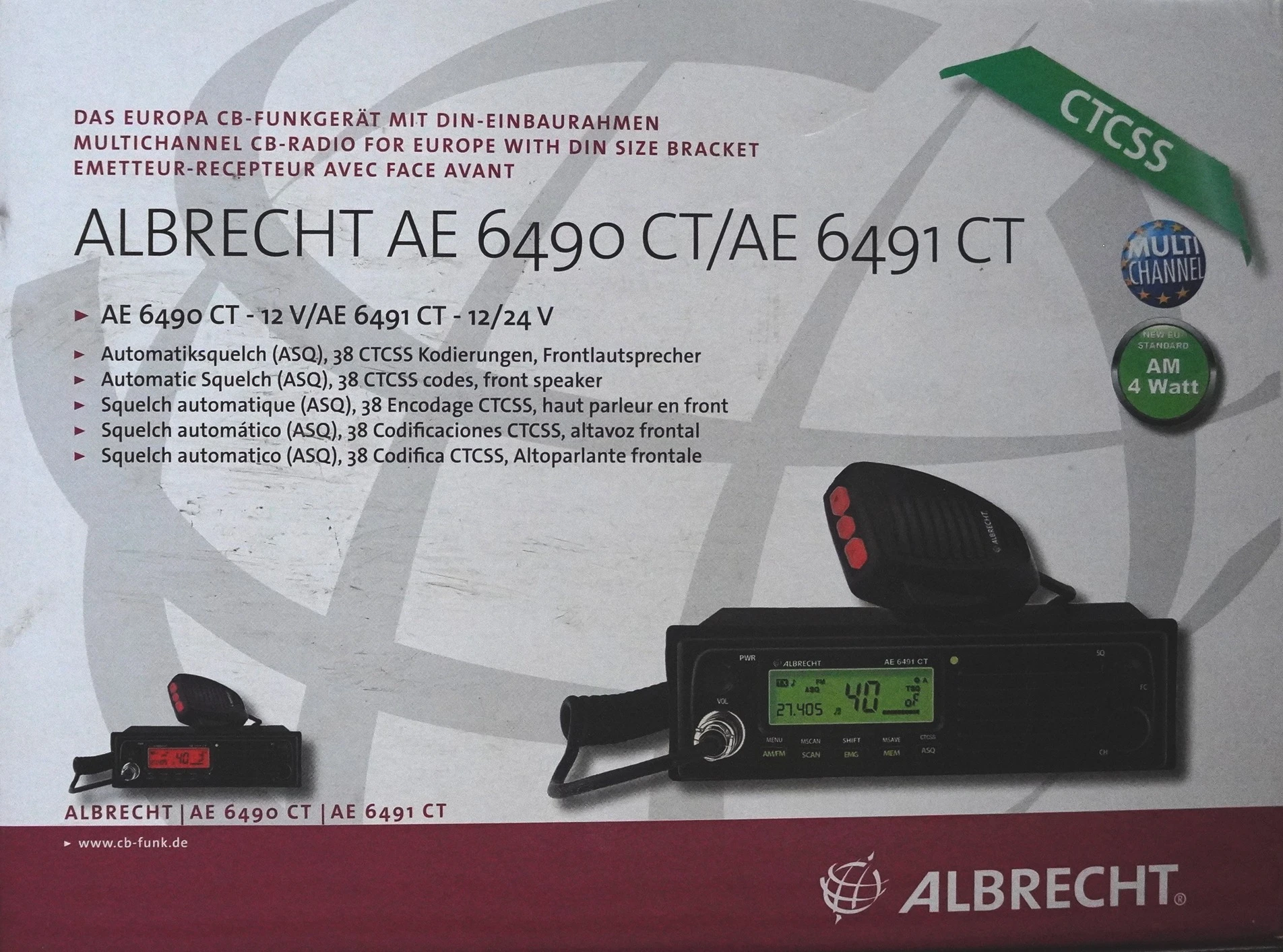 Albrecht AE 6491 CT CTCSS - Afbeelding 6
