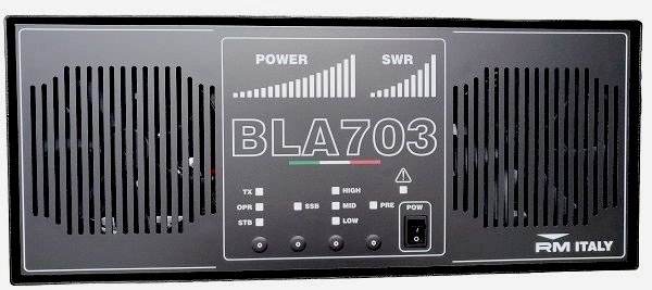 RM BLA703 25 - 30 MHz 500 Watt Linear