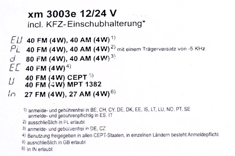 TRP Stabo XM 3003e Din formaat - Afbeelding 6