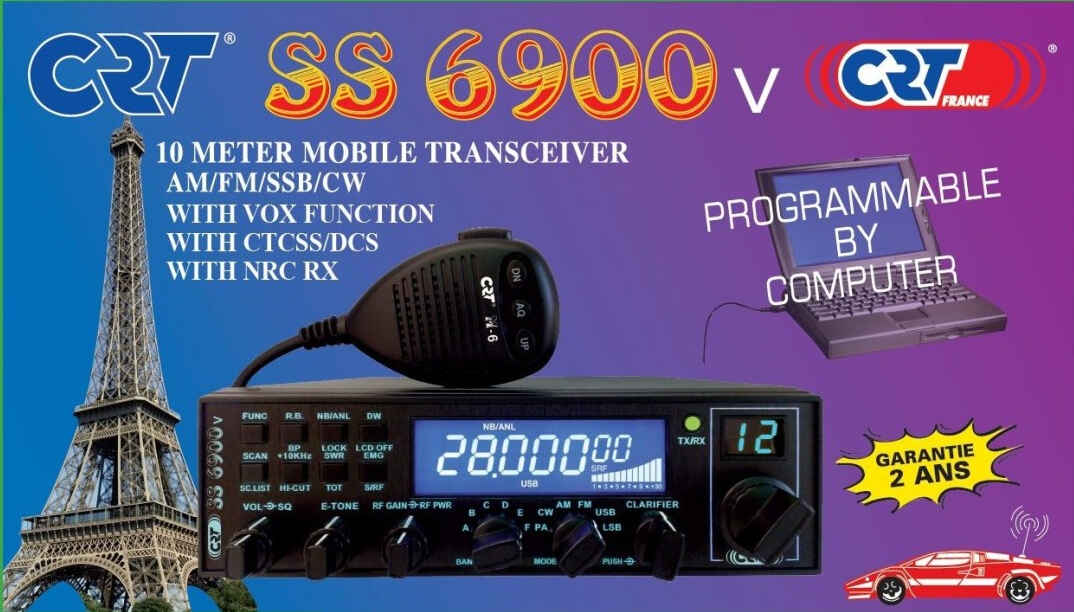 CRT SS6900 VOX V8 Compact Blue NRC