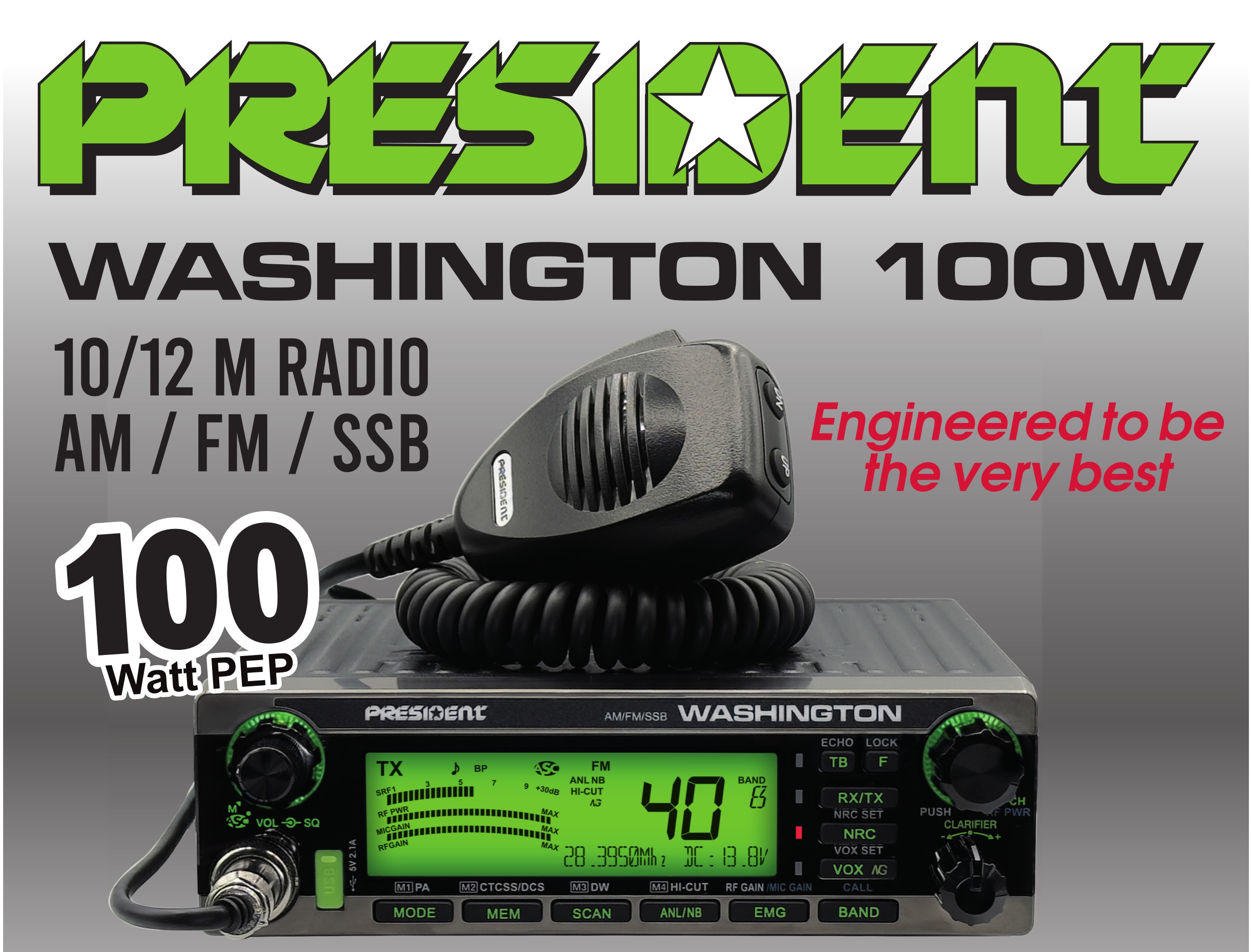 President Washington II Export 2 Fans