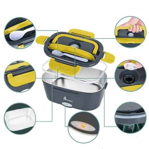 Alltrucker Warmhoud lunchbox 12/24Volt