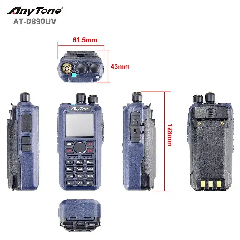 AnyTone AT-D890UV - Afbeelding 3