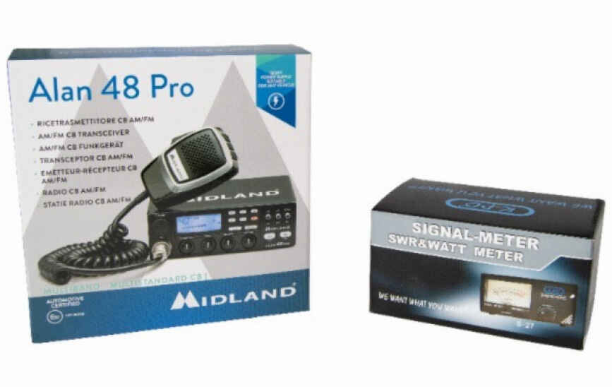 Midland Alan 48 Pro CB 27MC Vossenjacht pakket - Afbeelding 2