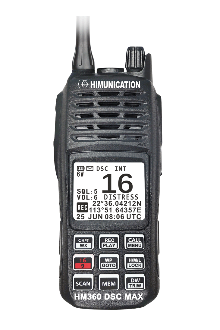 Himunication HM360 MAX Marifoon Portofoon DCS-GPS-ATIS