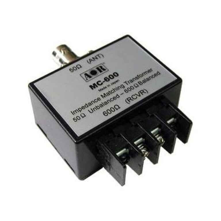 AOR MC-600 Impedantie Aanpassing Transformator