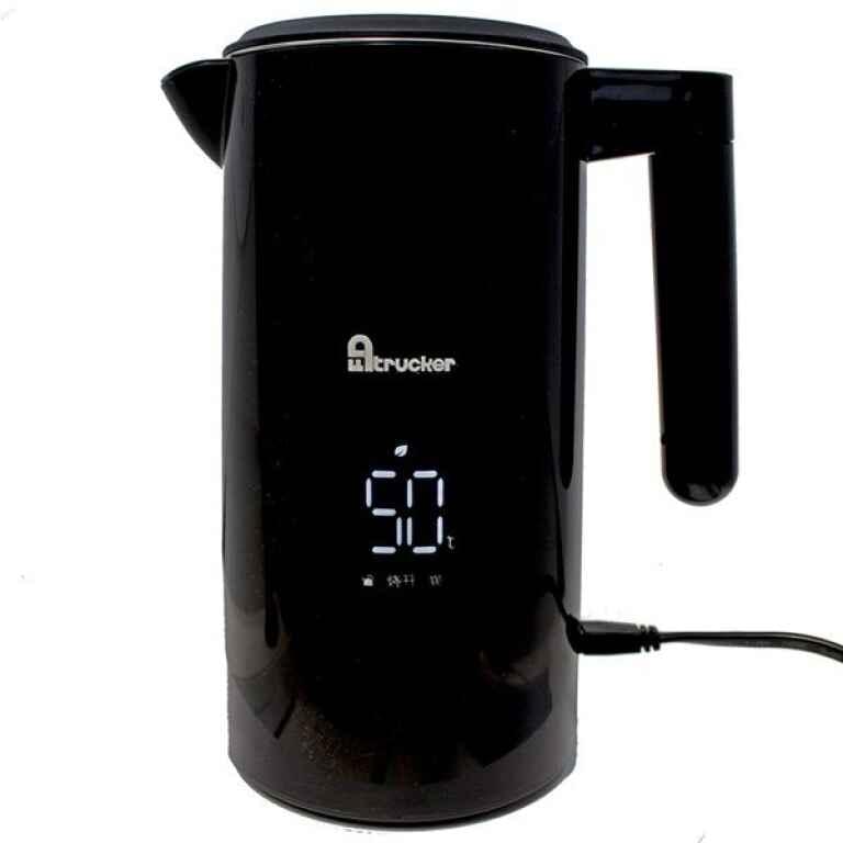 Alltrucker elektrische autowaterkoker 12/24 Volt 1,2L
