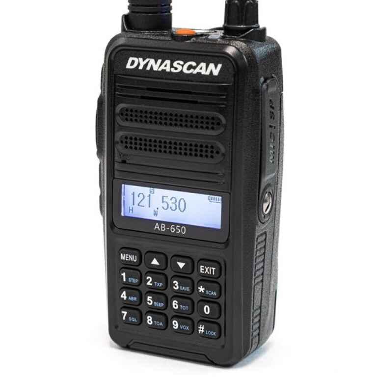 Dynascan AB-650 Luchtvaart Portofoon