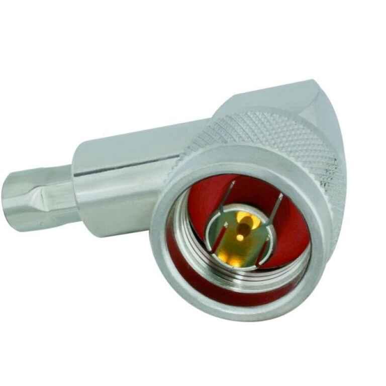 Aircell-5 N Male Right Angle Crimp